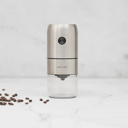 Kit Molinillo de Café y Especies Cali + Set 4 Tazas Espresso Simple Cook + Cafetera Italiana Simple Cook Siena 6 tazas