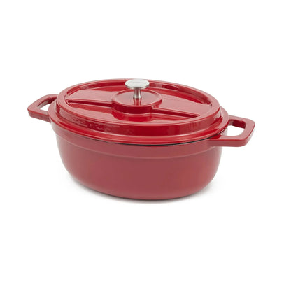 Kit Olla Hierro Fundido Roja 4.1 lts + Aceite Oliva extra virgen en Spray + Arroz para Risotto Carnaroli 1 kg Cipriani-Combinaciones y Kits