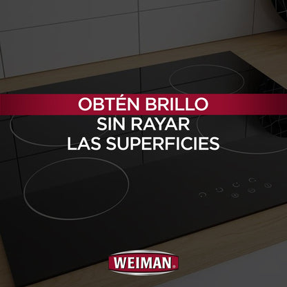Kit para limpiar encimeras electricas Weiman