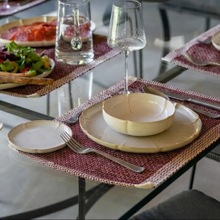 Kit Plato plan Hanami Danica + Bowl ensalada Hanami Danica + Plato fondo Hanami Danica-Combinaciones y Kits