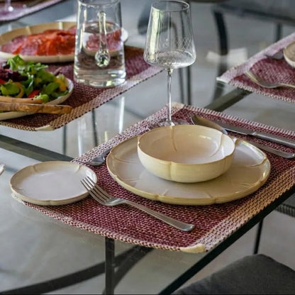 Kit Plato plan Hanami Danica + Bowl ensalada Hanami Danica + Plato fondo Hanami Danica-Combinaciones y Kits