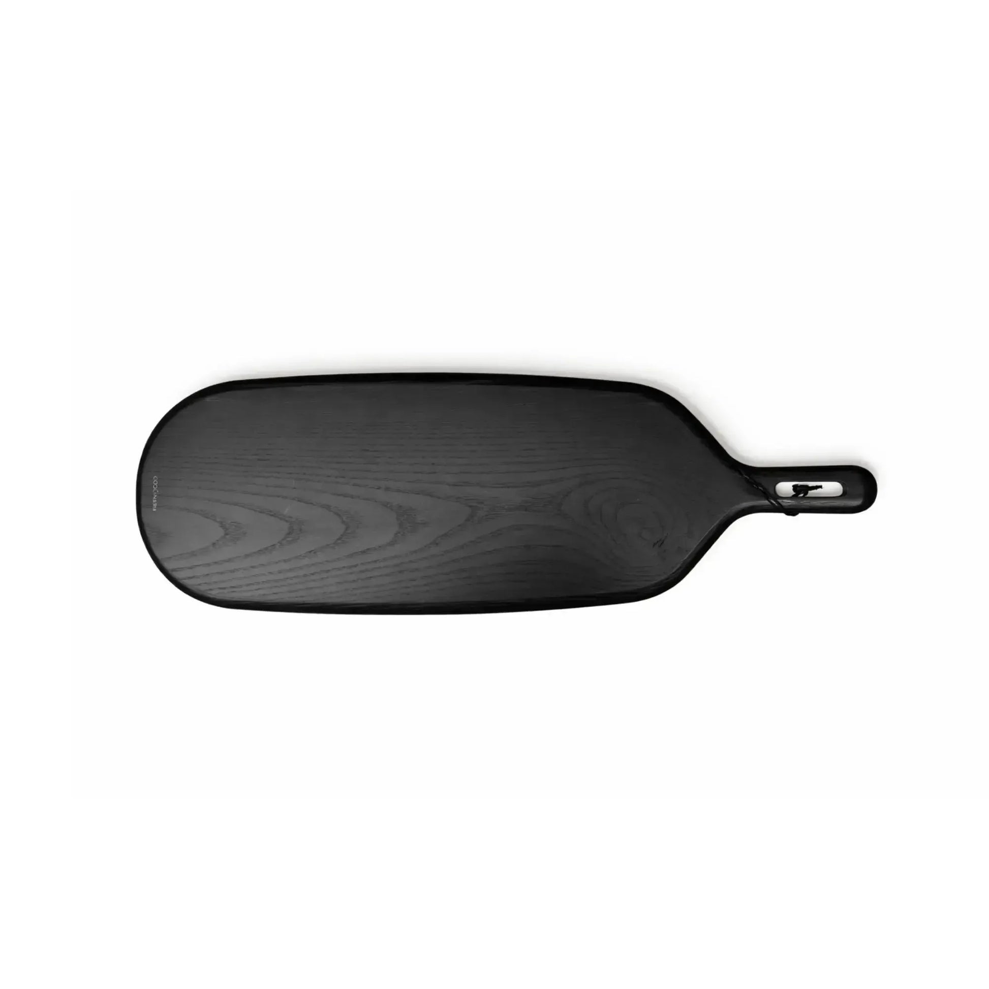 Kit Tabla Madera Negra 49 cms Coquinaria + Set 4 platos Madera Negra Coquinaria-Combinaciones y Kits