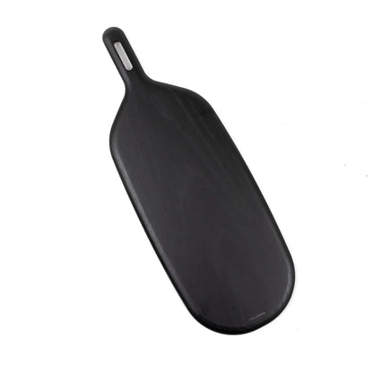 Kit Tabla Madera Negra 49 cms Coquinaria + Set 4 platos Madera Negra Coquinaria-Combinaciones y Kits