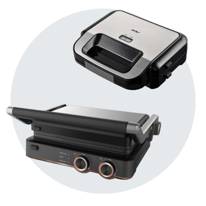 Kit Waflera Sandwichera Press + Sandwichera Grill Panini Olimpia FDV-Kitchen Center