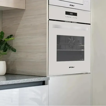 Kit White Horno Elite Touch + Encimera a Gas Natural Signature White FDV