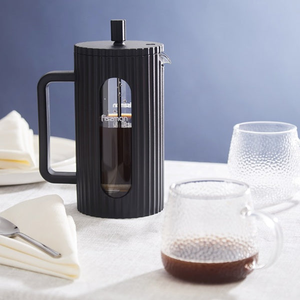 Cafetera Prensa Francesa La Negra 600 ml Fissman1#Sin color