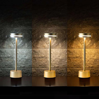 Lámpara de Mesa Led Alta Recargable Santú Home & Deco5#Dorado