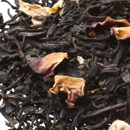 Lata de Té en Hoja Rosa & Manzana 110grs Fauchon + Tetera de Vidrio 650 ml Coquinaria-Kits Menaje