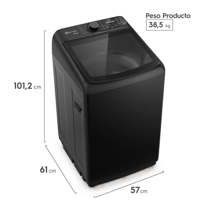 Lavadora Automática 13kg Carga Superior Inverter EMTL13IB Electrolux-Lavadoras
