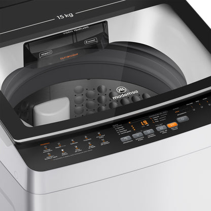 Lavadora Automática 15Kg Carga Superior MDWMT15W Mademsa-Lavadoras