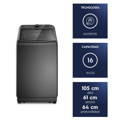 Lavadora Automática 16kg Carga Superior Inverter EMTL16IO Electrolux-Lavadoras