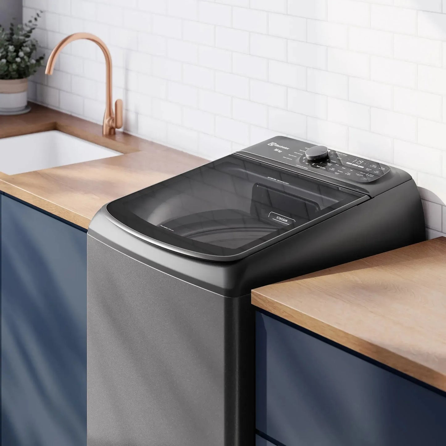 Lavadora Automática 16kg Carga Superior Inverter EMTL16IO Electrolux-Lavadoras