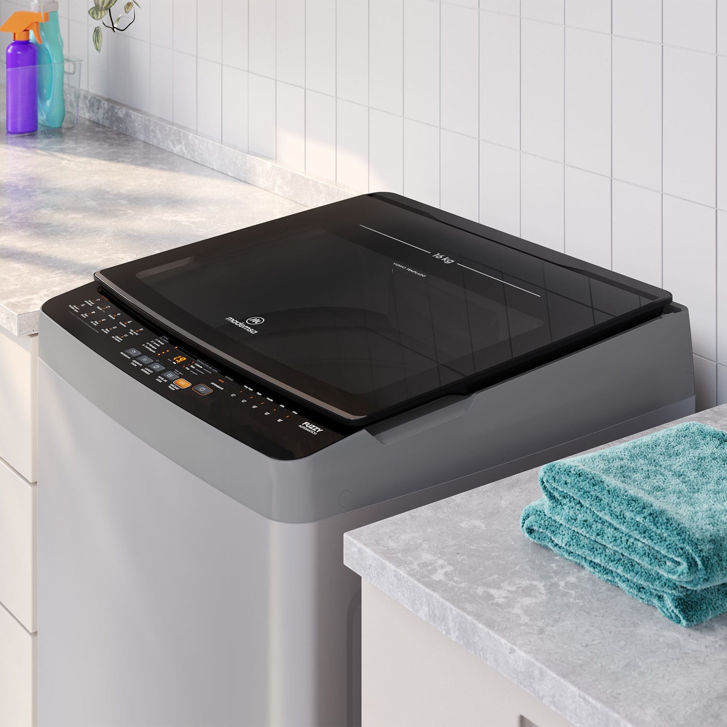 Lavadora Automática 16Kg Carga Superior MDWMT16S Mademsa-Lavadoras