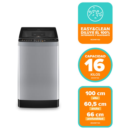 Lavadora Automática 16Kg Carga Superior MDWMT16S Mademsa-Lavadoras