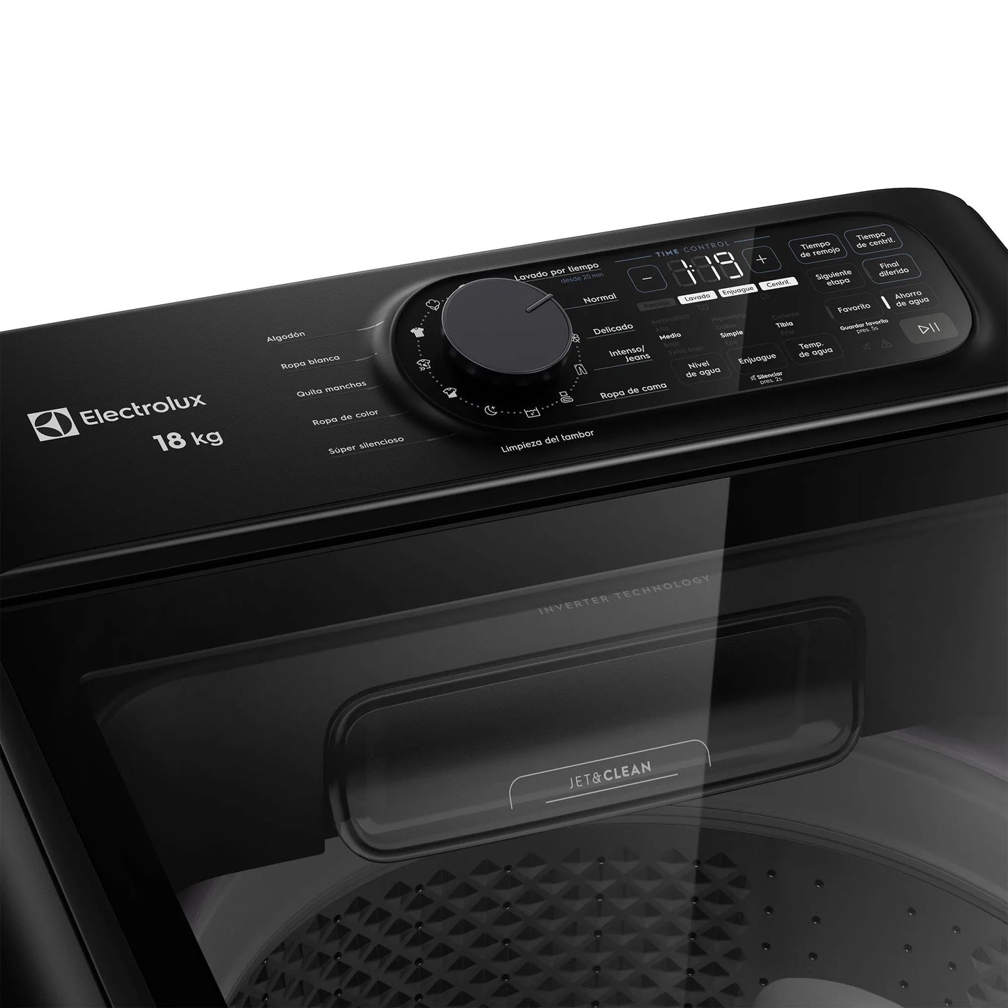 Lavadora Automática 18kg Carga Superior Inverter EMTL18IB Electrolux-Lavadoras