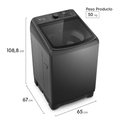 Lavadora Automática 18kg Carga Superior Inverter EMTL18IO Electrolux-Lavadoras