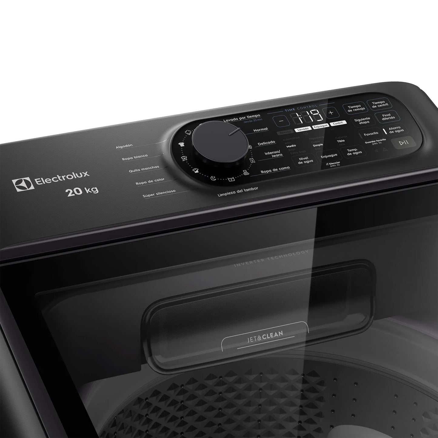 Lavadora Automática 20kg Carga Superior Inverter EMTL20IO Electrolux-Lavadoras