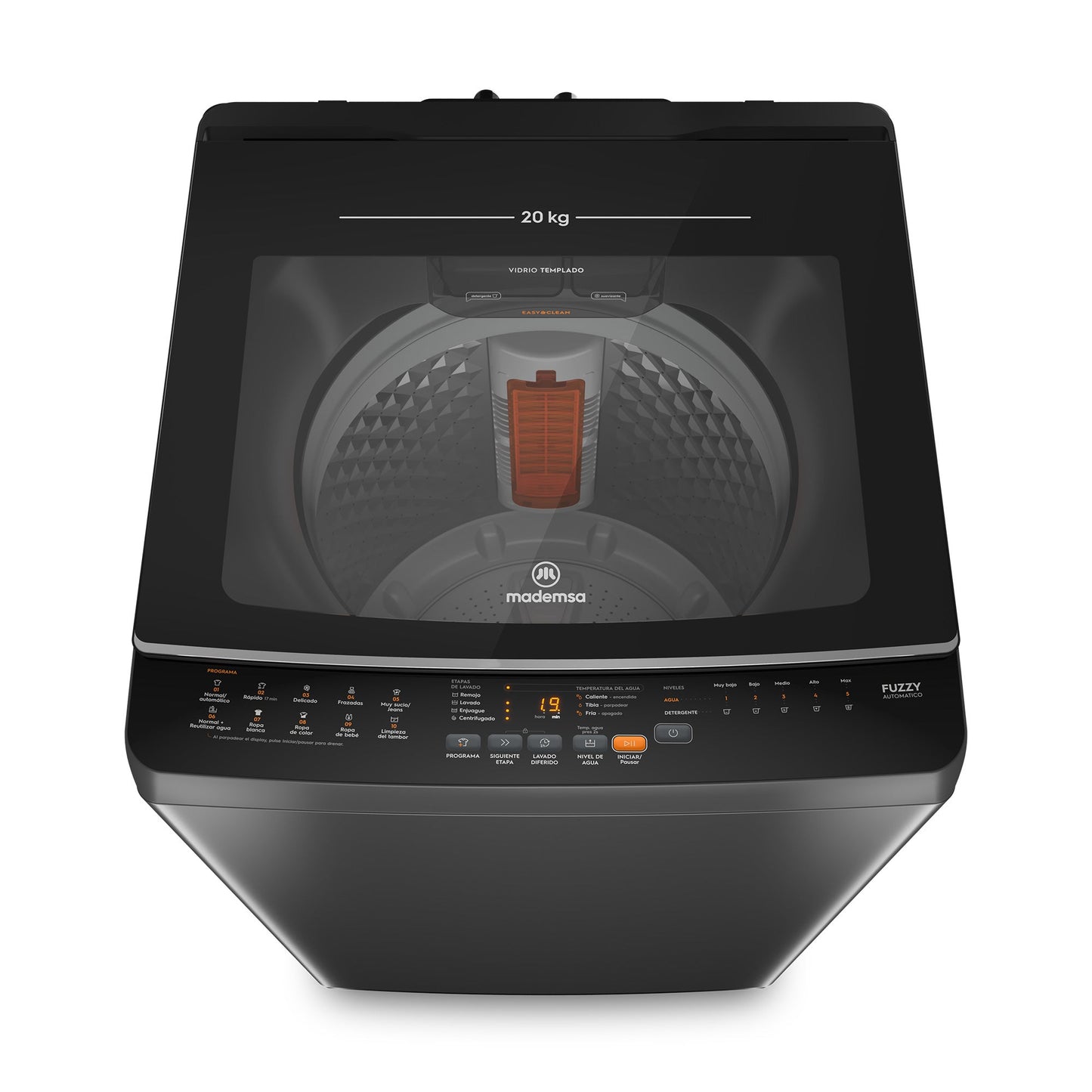Lavadora Automática 20Kg Carga Superior MDWMT20O Mademsa-Lavadoras