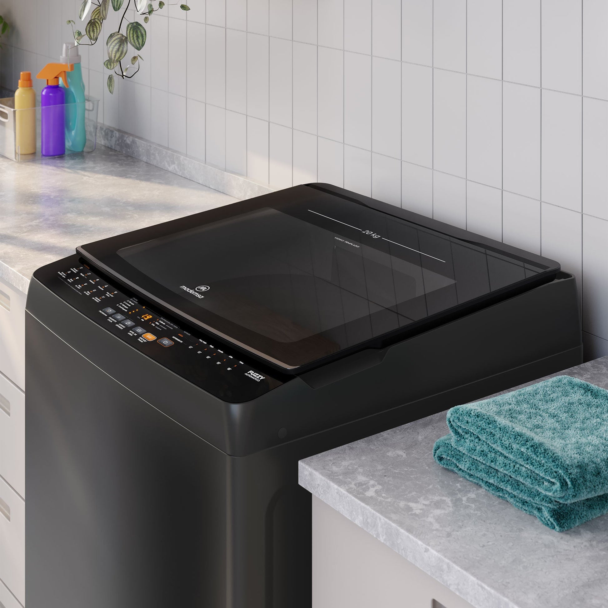 Lavadora Automática 20Kg Carga Superior MDWMT20O Mademsa-Lavadoras