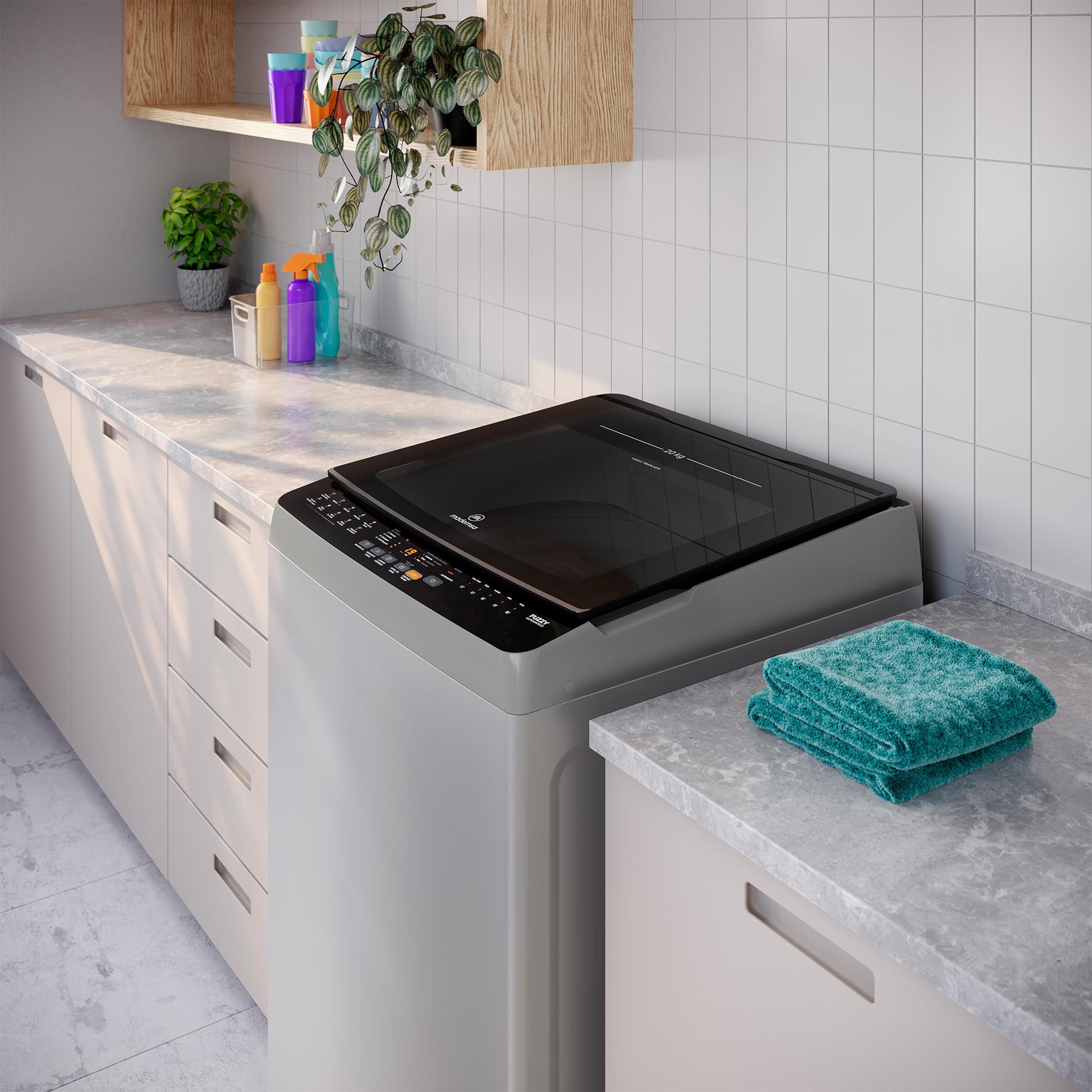 Lavadora Automática 20Kg Carga Superior MDWMT20S Mademsa-Lavadoras