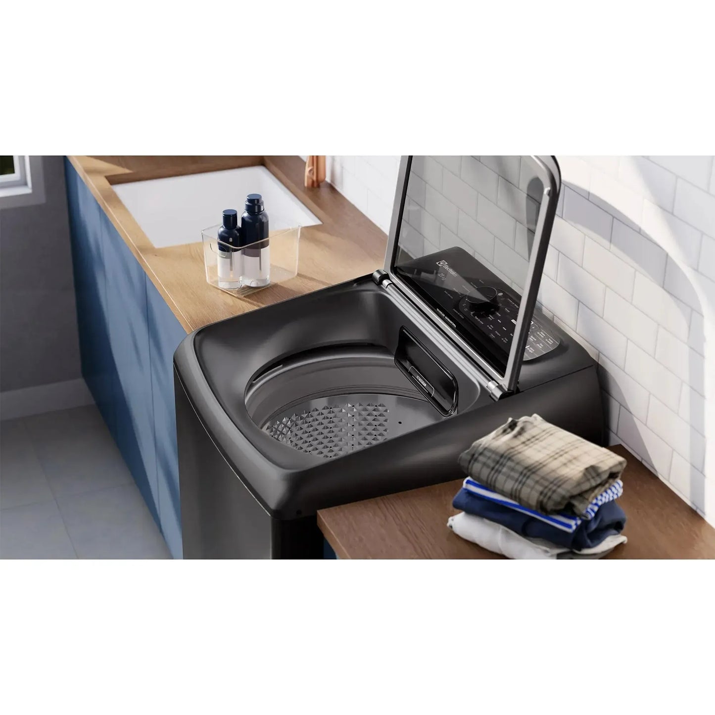 Lavadora Automática 21kg Carga Superior Inverter EMTL21IB Electrolux-Lavadoras