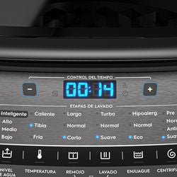 Lavadora Carga Superior Premium Care Pro 16X 16 Kg Fensa5#Acero