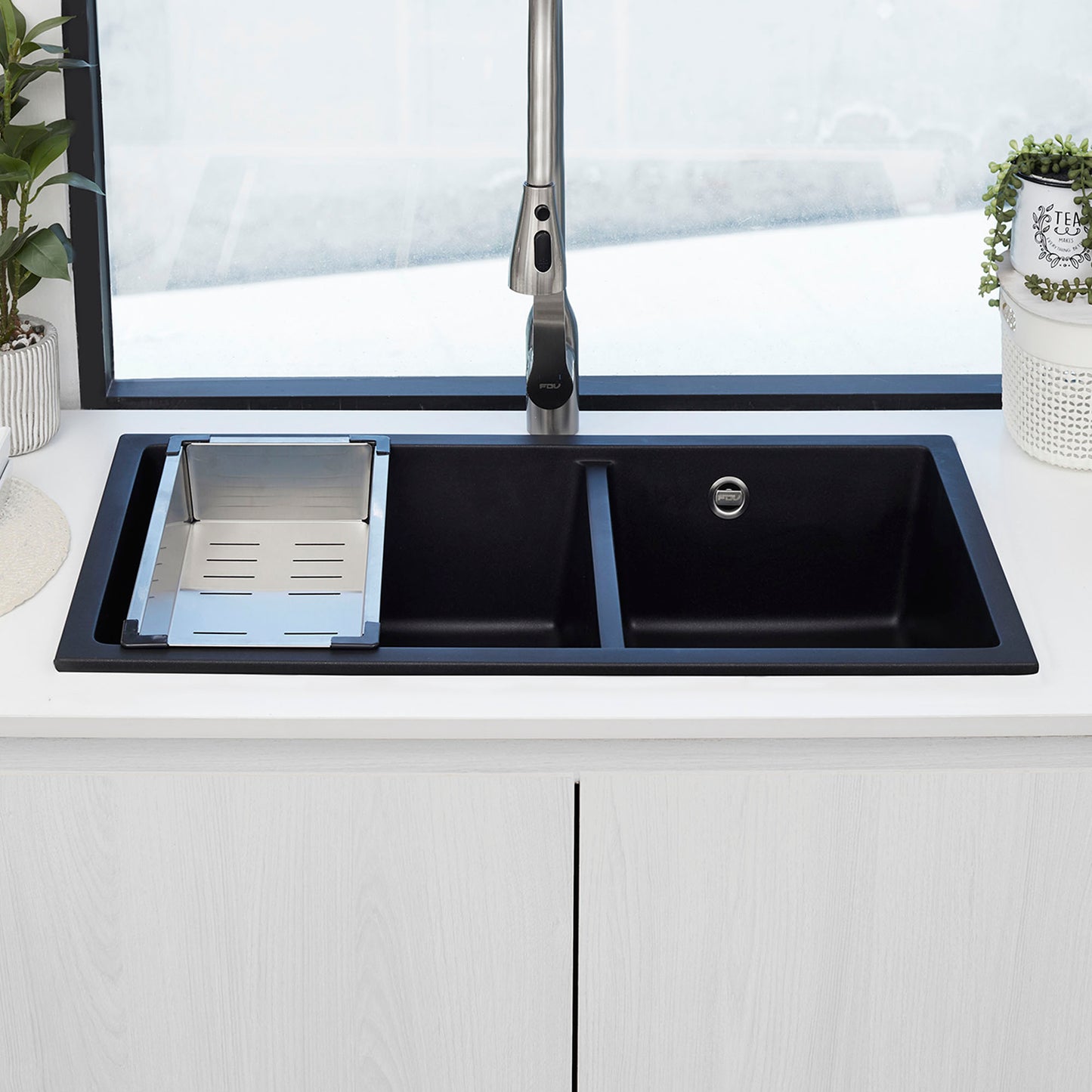 Lavaplatos Sobre Cubierta Granito 2C FDV-Kitchen Center