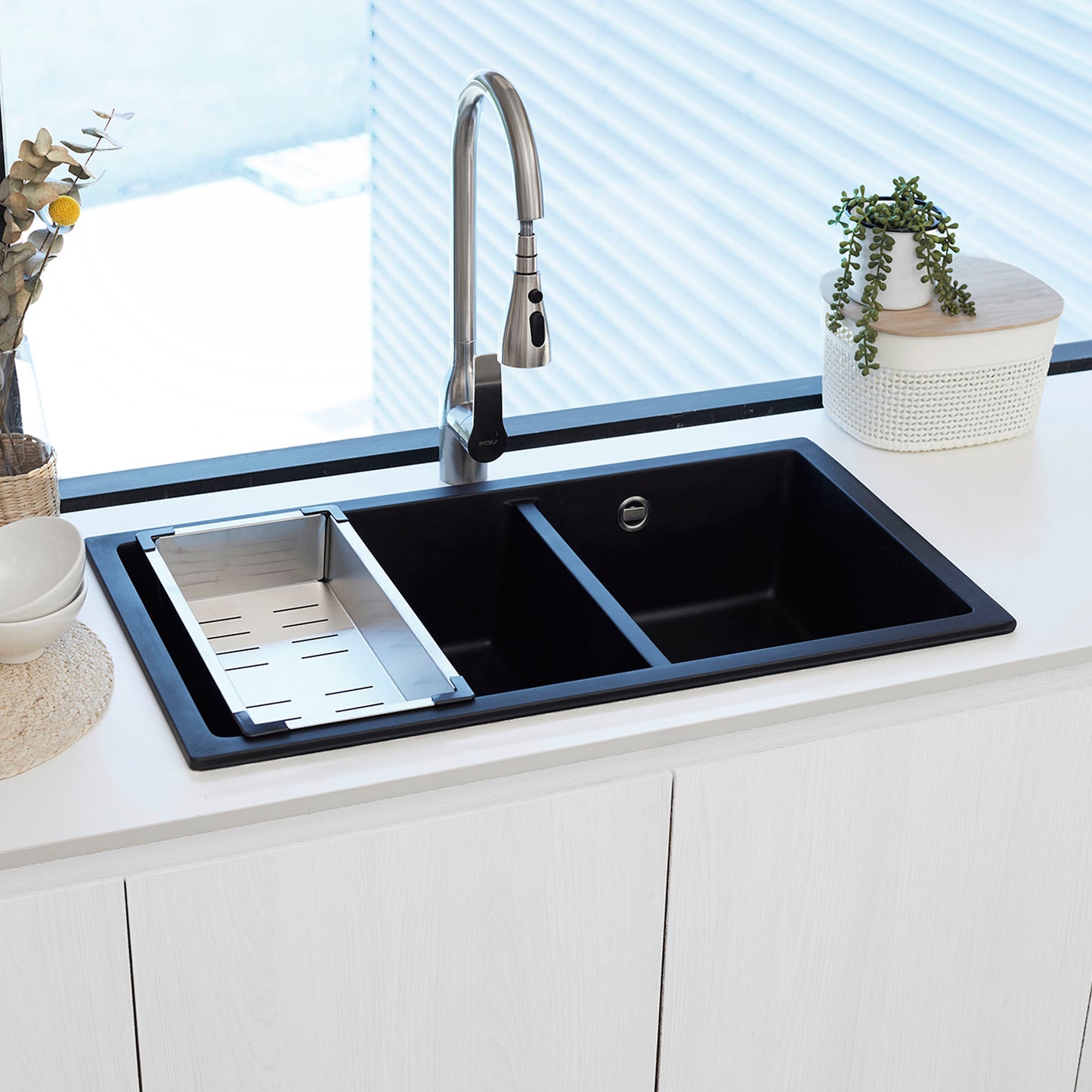 Lavaplatos Sobre Cubierta Granito 2C FDV-Kitchen Center