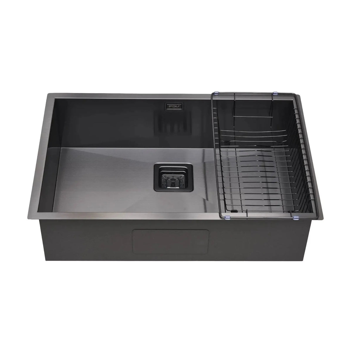 Lavaplatos Bajo Cubierta Acero Inox Big Cubus Nano Black FDV-Lavaplatos