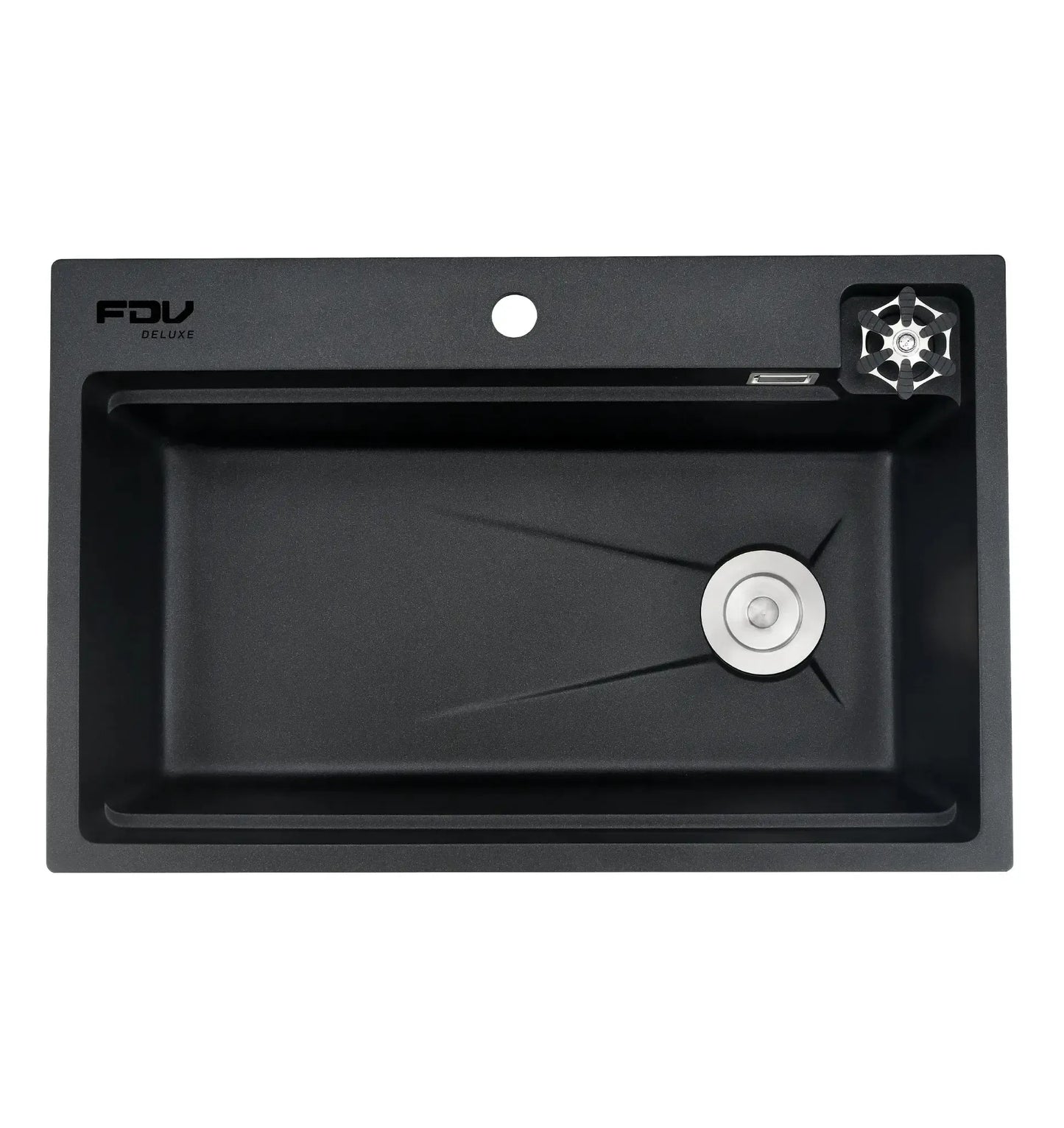 Lavaplatos Smart Wash Granito Negro + Grifería