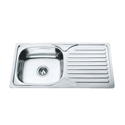 Lavaplatos Sobre Cubierta Acero Inox Urban Single FDV-Kitchen Center