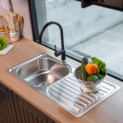 Lavaplatos Sobre Cubierta Acero Inox Urban Single FDV