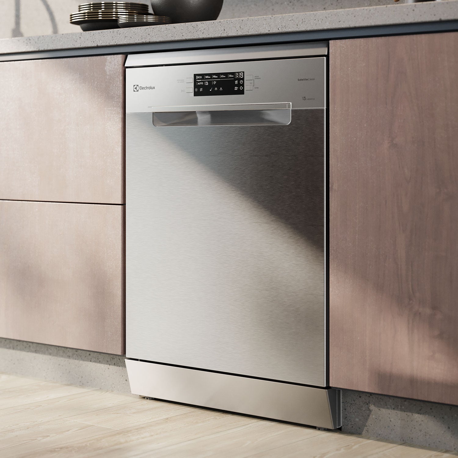 Lavavajillas 13 Cubiertos Inverter Europe 9880 Electrolux1#Gris