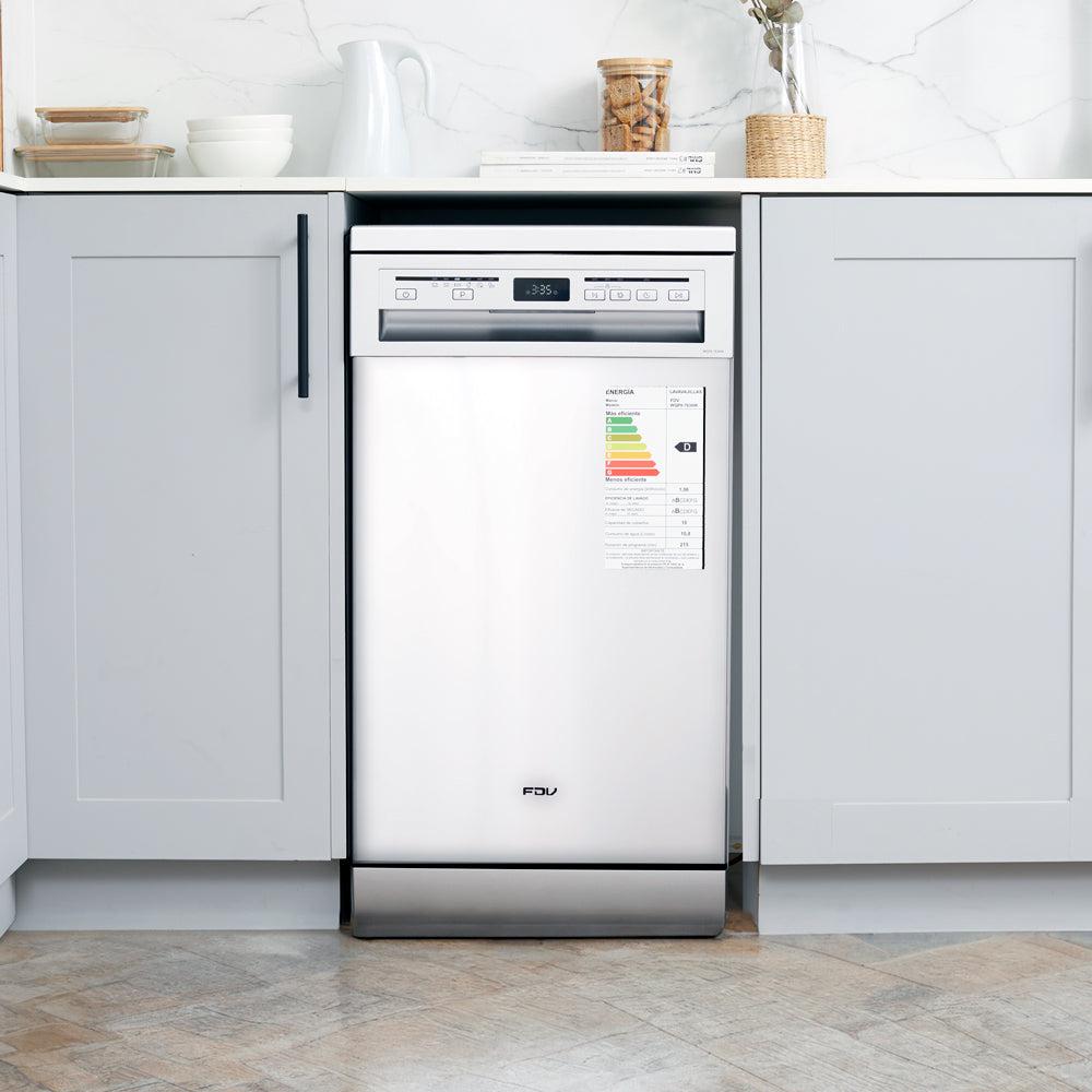 Lavavajillas Acqua 10 Cubiertos Free Standing FDV-Kitchen Center