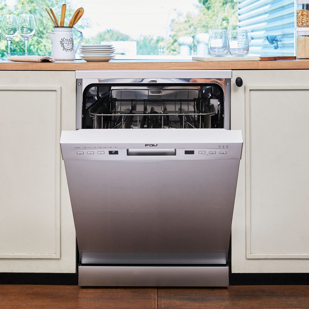 Lavavajillas Active Silver 12 Cubiertos Free Standing FDV-Kitchen Center