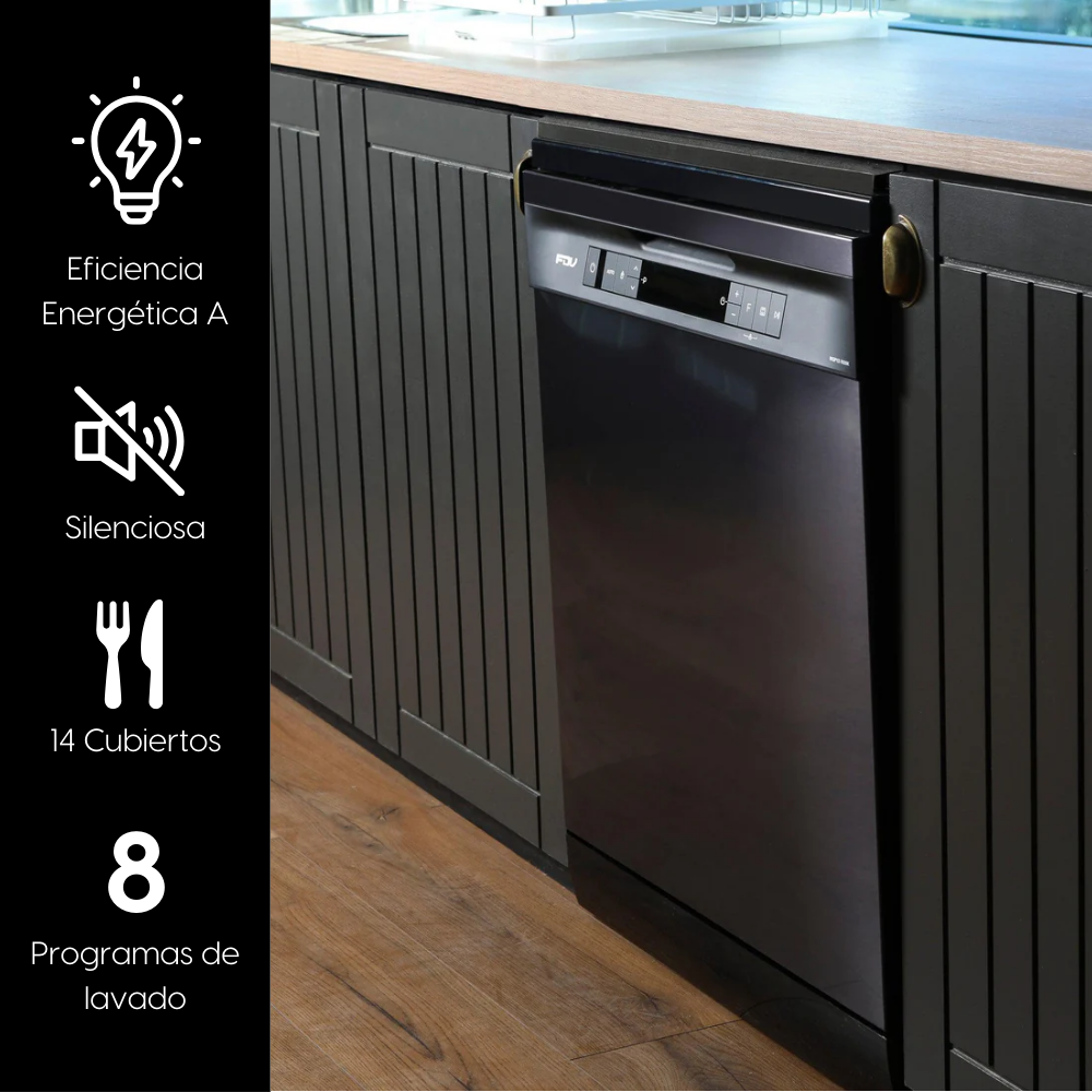 Lavavajillas Prestige 14 Cubiertos Free Standing 60 cm FDV - Caja Dañada-Lavavajillas