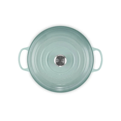 Cacerola Baja 30cm Le Creuset Sea Salt Hierro2#Sin color