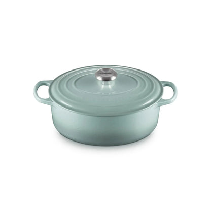 Le Creuset Cocotte Ovalada 29cm Sea Salt Hierro1#Sin color