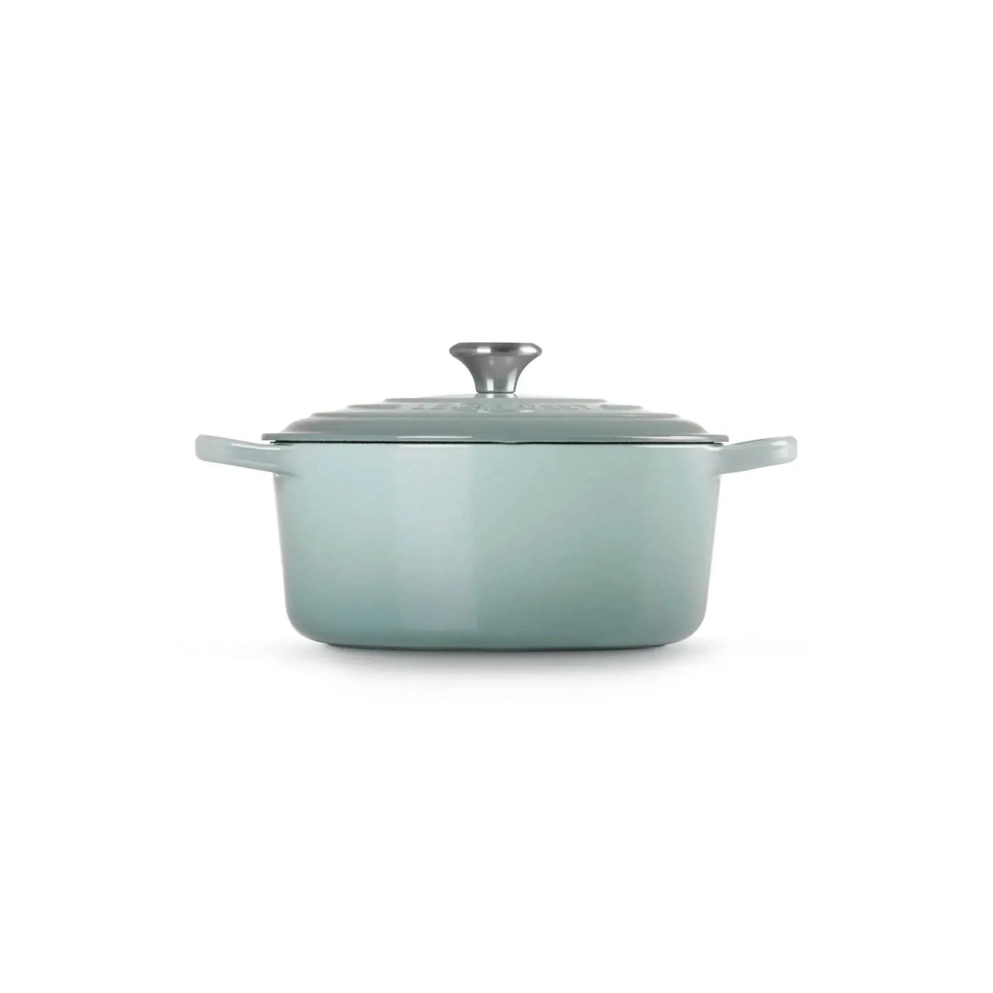 Le Creuset Cocotte Redonda 22cm Sea Salt Hierro3#Sin color