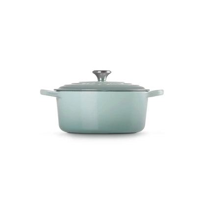 Le Creuset Cocotte Redonda 22cm Sea Salt Hierro3#Sin color