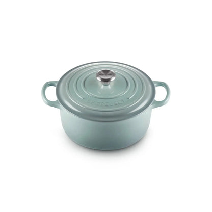 Le Creuset Cocotte Redonda 22cm Sea Salt Hierro1#Sin color