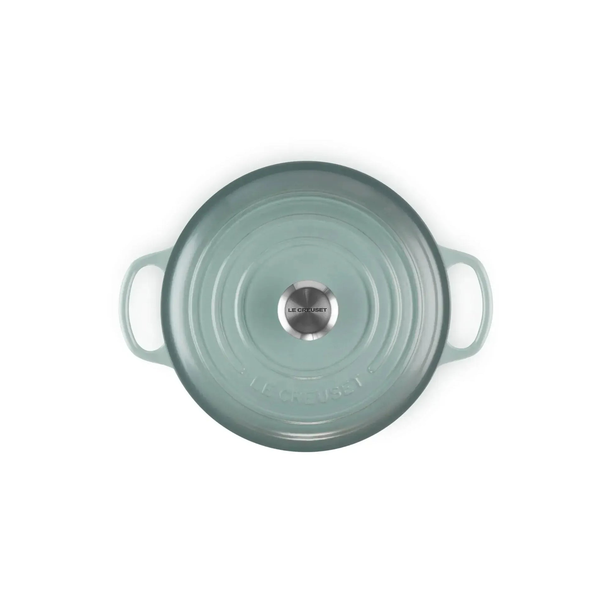 Le Creuset Cocotte Redonda 26cm Sea Salt Hierro2#Sin color