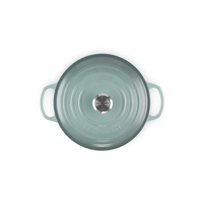 Le Creuset Cocotte Redonda 26cm Sea Salt Hierro2#Sin color