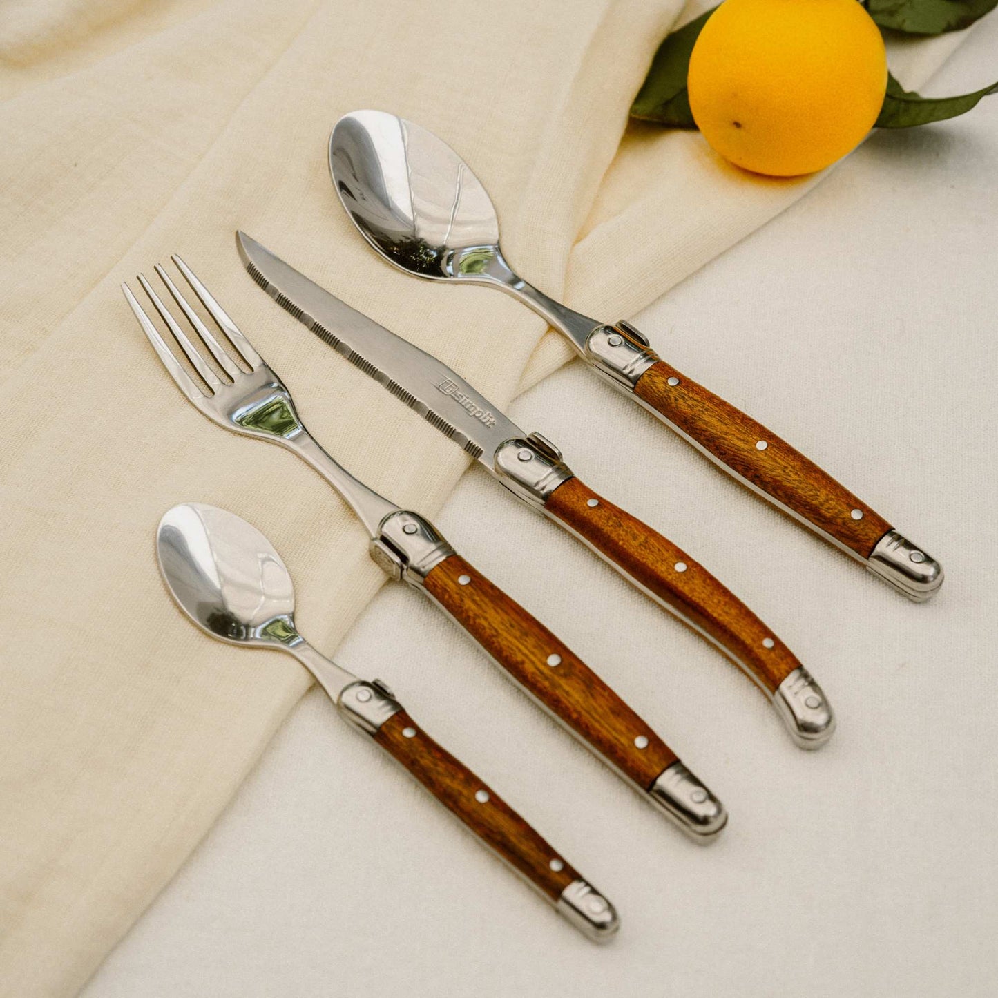 Set de cuchilleria 24 pcs Cubiertos Le Mans Simplit1#Sin color
