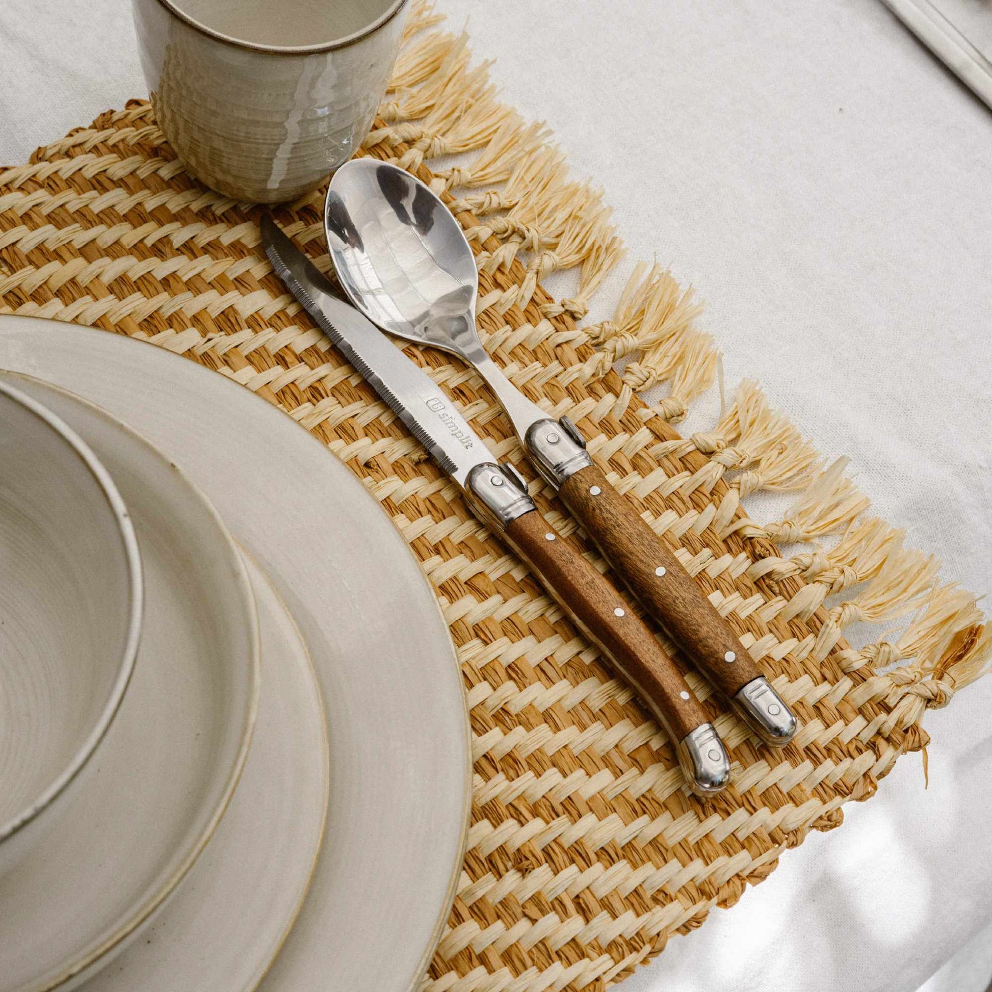 Set de cuchilleria 24 pcs Cubiertos Le Mans Simplit2#Sin color