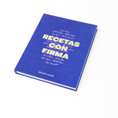 Libro Recetas con Firma