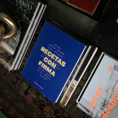 Libro Recetas con Firma