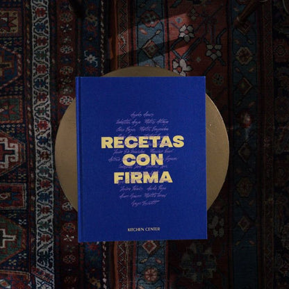 Libro Recetas con Firma