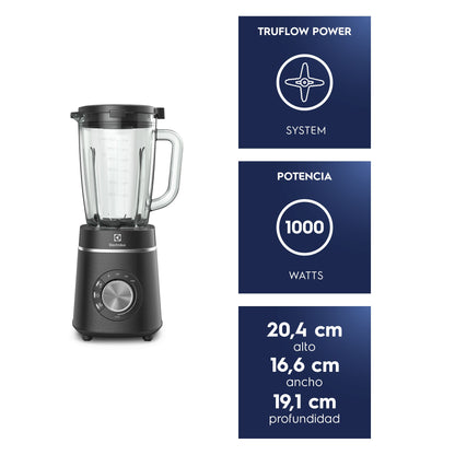 Licuadora 1,75L Jarra de Vidrio y 6 Cuchillos 1000W BLP70 Electrolux-Licuadoras
