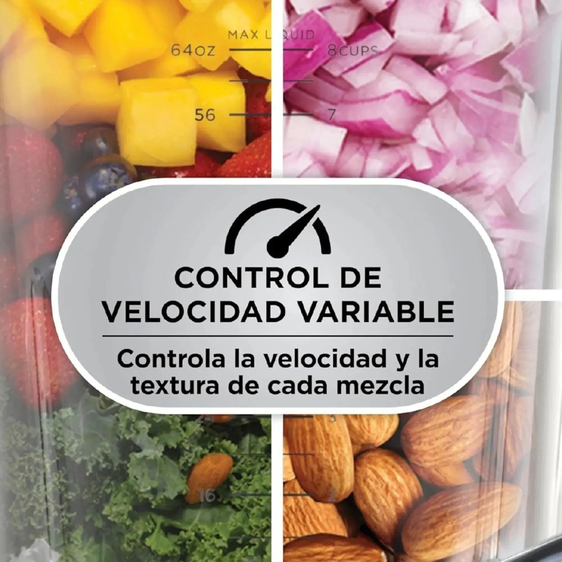 Licuadora 2 En 1 Detect Power Pro Blendsense Ninja6#Negro